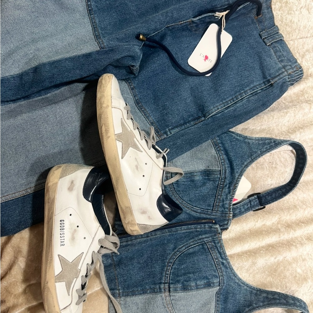 Denim 2 piece Set